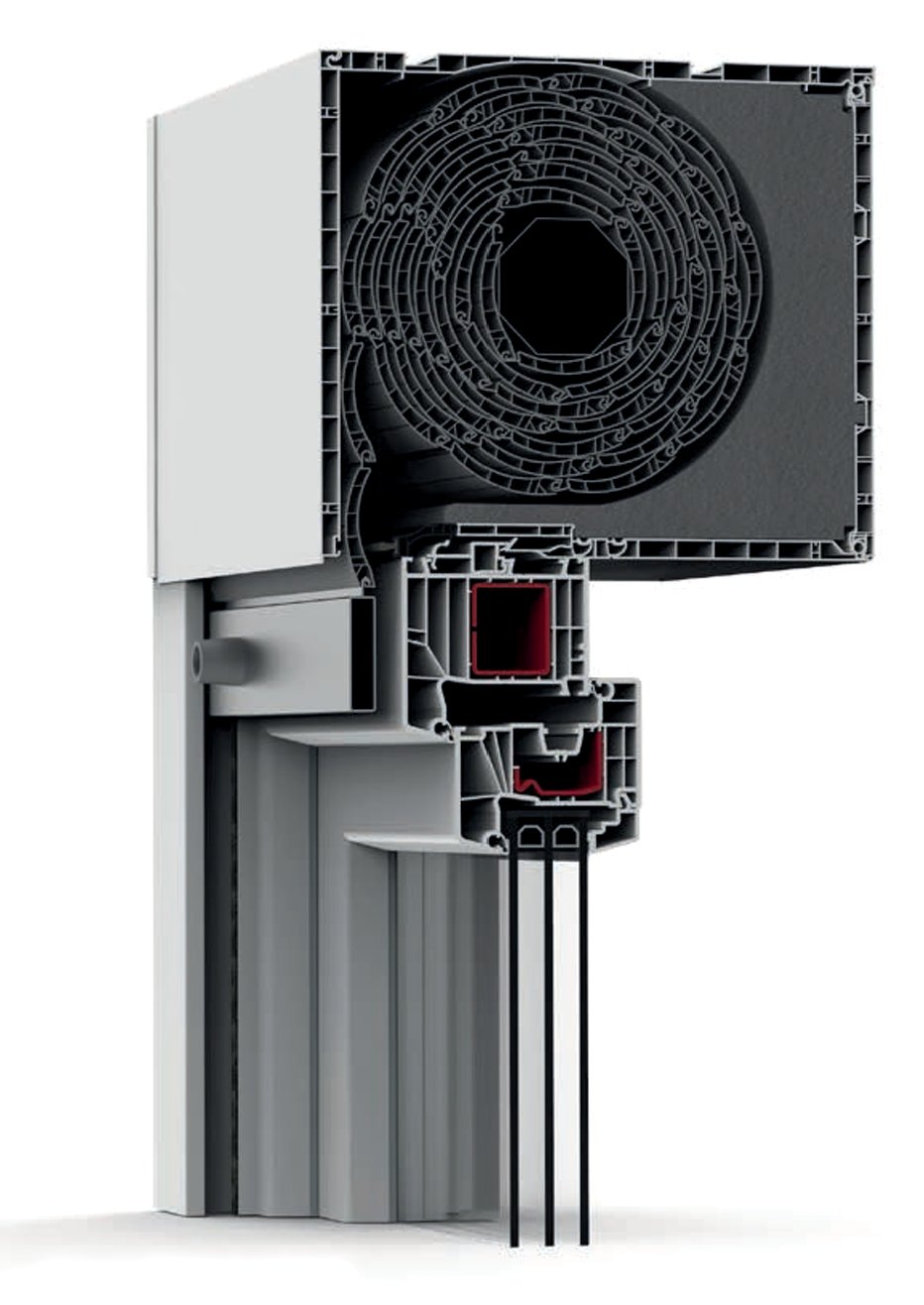 Cassonetto Expert XT in sezione